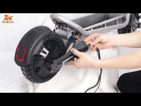 Kukirin A1-Tutorial zum Austausch des hinteren Kotflügels