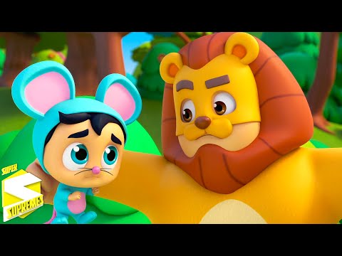 El León y El Ratón + Más Diversión Historias De Jardín De Infantes Para Bebés