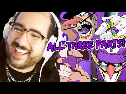 HE DIDN'T HAVE TO GO THIS HARD! | Shwabadi Reacts to Waluigi vs Smash Rap Battles 1, 2, & 3