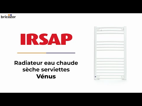 Radiateur sèche serviettes blanc - Venus IRSAP