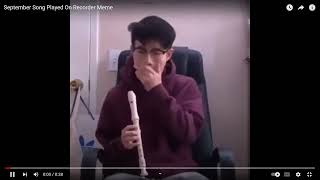 Cover art for september