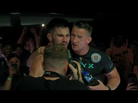 LFL 9: Post-Fight Scene with Andreeas Binder