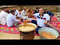 Rainy Day Snacks With Friends Rain In Village Chicken Pakora Recipe Village Food Secrets