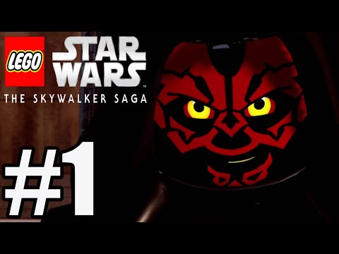 LEGO Star Wars The Skywalker Saga Gameplay Walkthrough Part 1 - Episode 1 (Nintendo Switch)