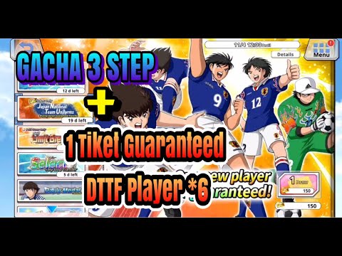 [GAHCA] Lanjut 3 Step Terakhir + Gacha 1 Tiket Guaranteed *6 🔥 - Captain Tsubasa Zero