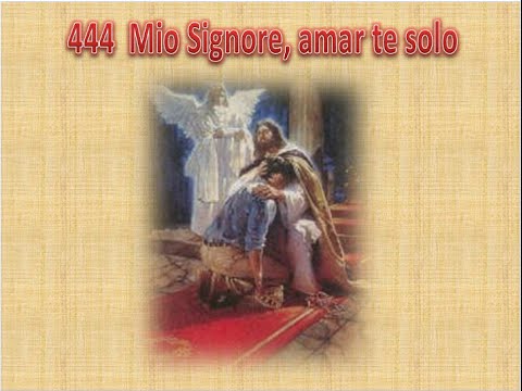 444 MIO SIGNORE, AMAR TE SOLO - KARAOKE