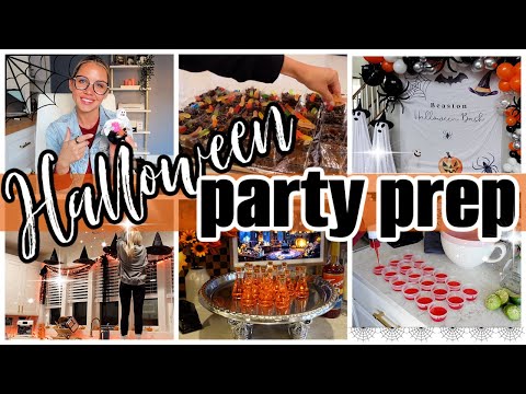 EPIC Halloween Party Prep 🎃 Decor, Food, & Hosting Tips!