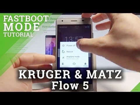 How to Enter Fastboot Mode on KRUGER & MATZ Flow 5 - Exit Fastboot Mode |HardReset.Info