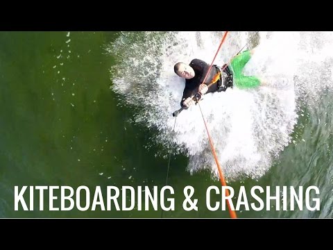 Kiteboarding and crashes