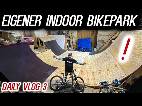 BUILD YOUR OWN INDOOR BIKE PARK! Daily Vlog 3! - Marc Diekmann