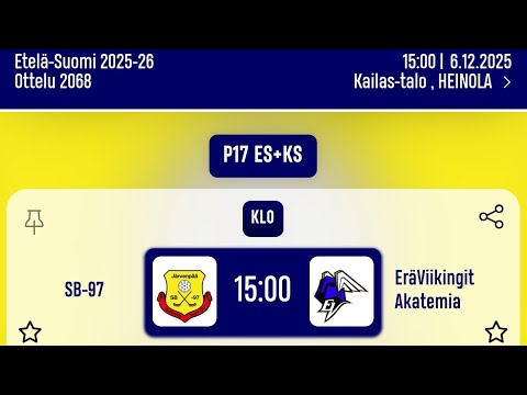 SB-97 vs EräViikingit Akatemia