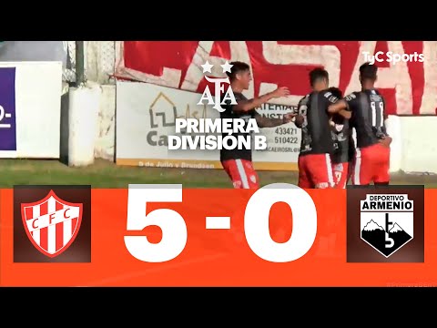Cañuelas 5-0 Deportivo Armenio | Primera División B - Fecha 15 (Apertura)