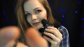 АСМР | Пинч-Пул-Флик | Звуки рта | Персональное Внимание | ASMR Pinch Pull Flick