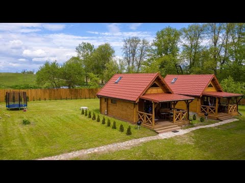 Domki w sadzie, Wydminy, Poland