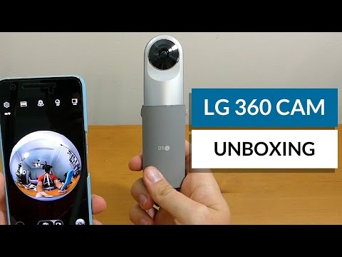 LG 360 Camera Unboxing - Setup - First Impressions