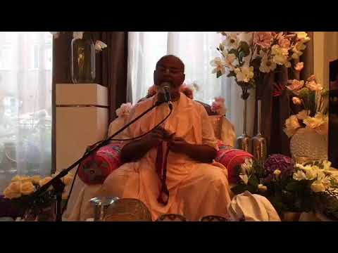 BV Sridhar Maharaj - 27.08.2019 pm, about harinam, hari-katha and "Madhurya kadambini"