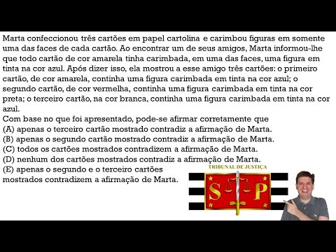 Marta confeccionou três cartões em papel cartolina e carimbou figuras em somente uma das faces de ca