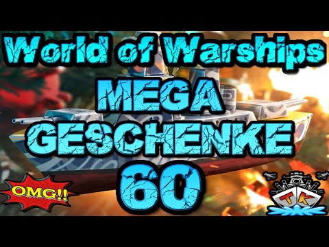 60 MEGA Weihnachsgeschenke "Container opening"⚓️ in World of Warships 🚢