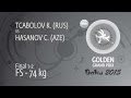 GOLD FS - 74 kg: J. HASANOV (AZE) df. K ...