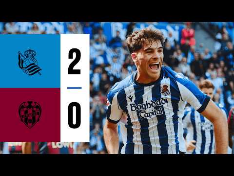 레알소시에다드 VS 레반테 2:0 라리가 스포츠하이라이트