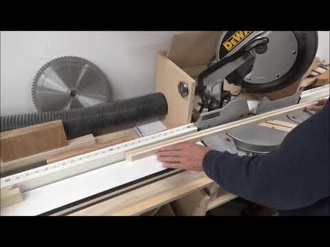 Accurate Frames Right off the Miter Saw
