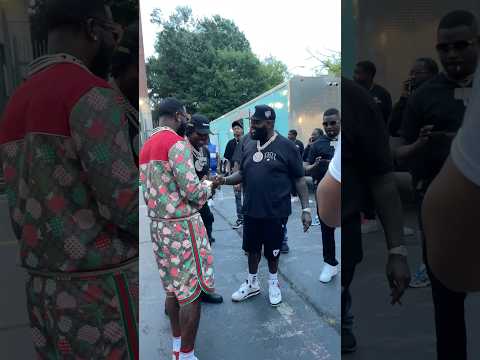 Never seen before Rick Ross , Gucci mane and Lil Baby just chillin!