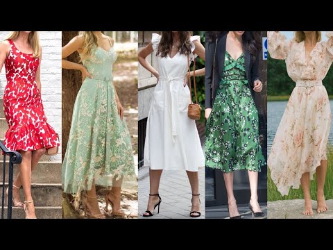 VESTIDOS MODERNOS SENCILLOS CASUALES y ELEGANTES, LOOKS y OUTFITS CON VESTIDOS ELEGANTES SENCILLOS
