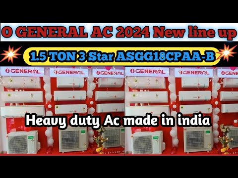 O General 1.5 Ton 3 Star Split  AC