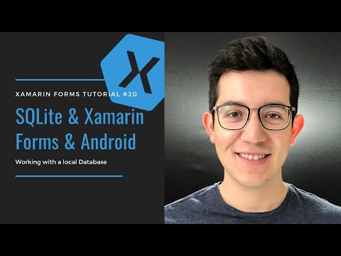 Sqlite Xamarin Forms Tutorial Android