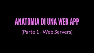Web Servers (ft. Apache2)