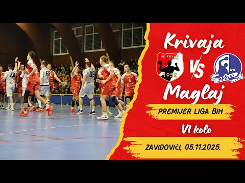 Premijer liga BiH: RK Krivaja - RK Maglaj