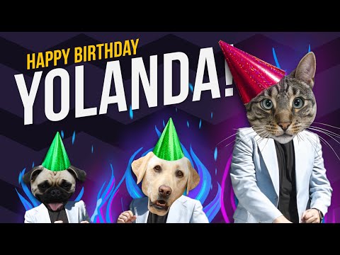 Happy Birthday Yolanda - Its time to dance!