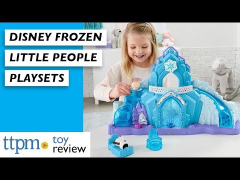 little people elsa's ice palace