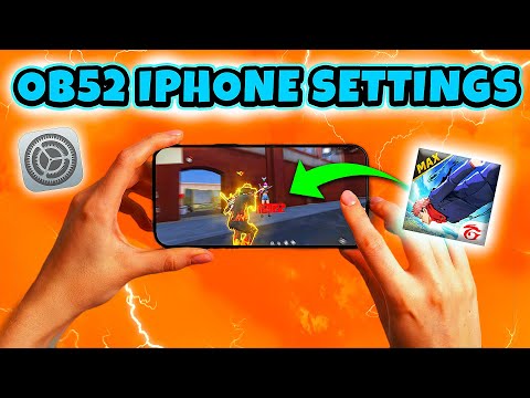 Free Fire OB52 iPhone Best Settings for 95% Headshots | Iphone dpi free fire