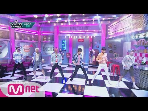 TEEN TOP(틴탑) - 'ah-ah(아침부터 아침까지)' M COUNTDOWN COMEBACK Stage Ep.430