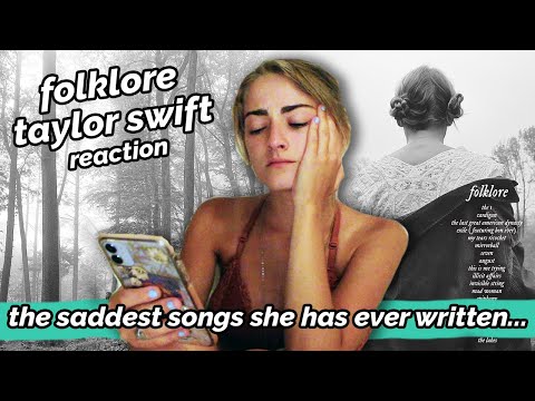 maybe i cried... a lot ✰ FOLKLORE ✰ Taylor Swift Reaction