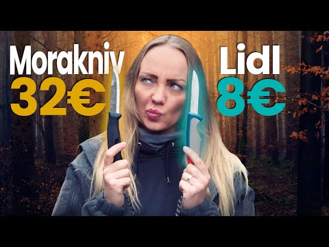 Lohnt sich das günstige LIDL Messer? | TEUER vs. BILLIG