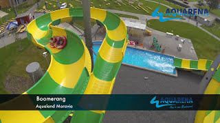 preview picture of video 'Boomerango at Aqualand Moravia, Czech Republic by Aquarena'