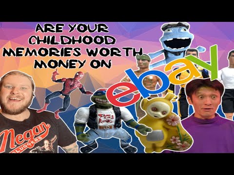 Are your childhood Memories worth something on eBay? Vintage toys have SOLD online for good money!