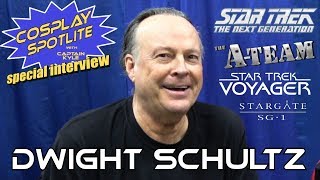 Dwight Schultz (The A-Team, Star Trek TNG) - Cosplay Spotlite Special Interview video