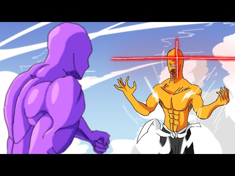 Purple vs orange sakuga collab