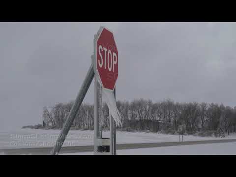 Garvin MN,  Lyon County Ice Storm Aftermath - 4/12/2019