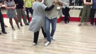 Adrian Ferreyra y Elvira Malishevskaya. Танго фри стайл.