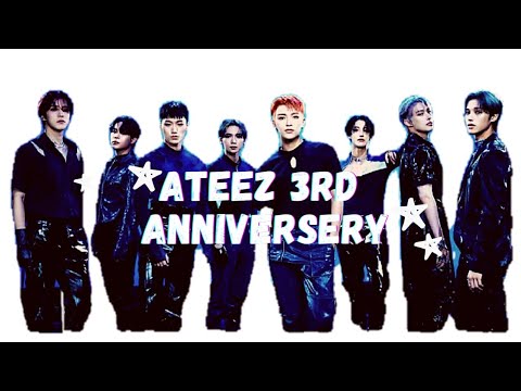 ATEEZ 3rd ANNIVERSARY💜