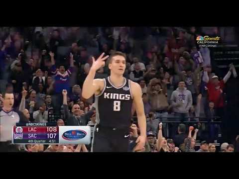 Milos Teodosic vs Bogdan Bogdanovic SRPSKI DERBI Jan 11, 2018