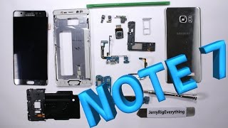 Samsung Galaxy Note 7 Teardown - Screen Repair, Charging Port Fix, Battery Replacement