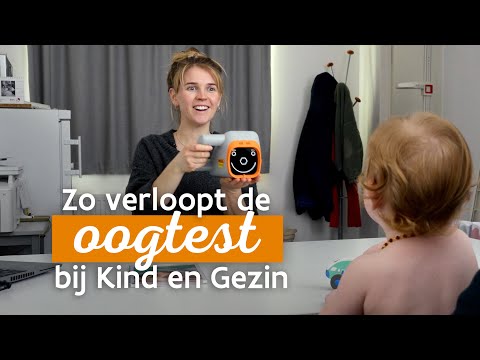 Zo verloopt de oogtest bij Kind en Gezin
