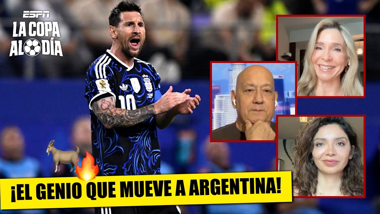 ¿MESSI-DEPENDENCIA? ARGENTINA la disfruta y sueña con ver a MESSI campeón otra vez | La Copa al Día