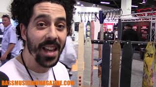 Video thumbnail for Bass Musician Magazine - NAMM 2020 - LK Straps by Bass Musician Magazine