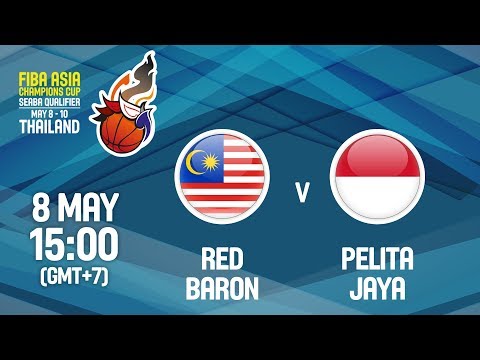Red Baron (MAS) v Pelita Jaya (INA) - Full Game - FIBA Asia Champions Cup 2018 SEABA Qualifier